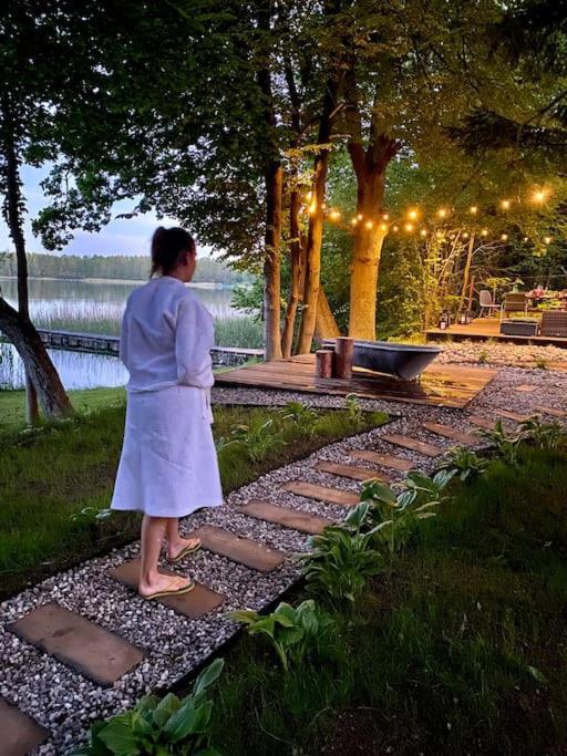 Holiday home Siedlisko Dziki Gil Na Mazurach Z Prywatna Plaza I Spa! Rus